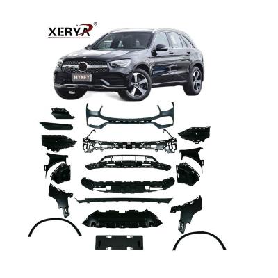 China Plastic Auto parts car body kit GLCAMG63 X253 C253 front bumper for Mercedes Benz GLC Class 2020 2021 2022 GLC200 GLC220 GLC300  GLC400 for sale