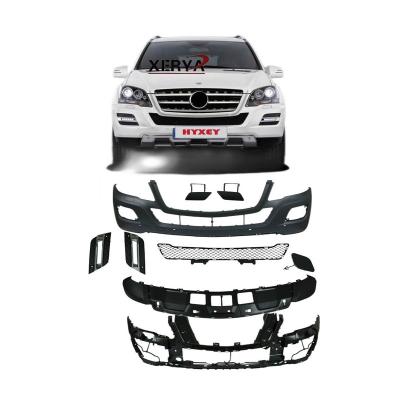 China Plastic Front bumper Front guard bar wide enlargement Bumper is suitable for Benz  W164 M-CLASS  2010 ML350  ML500 for sale