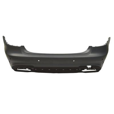 China Plastic High Quality Plastic E Class W212 Rear Bumper rear bumper spoiler diffuser   for Mercedes Benz E350 E550 2128853538 2128853038 for sale