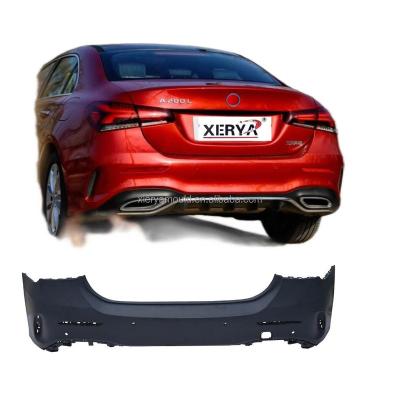 China Plastic OEM 1778800002 CAR REAR BUMPER FOR MERCEDES W177 A-CLASS 2019- REAR BUMPER FOR A160 A180 A200 A220 A250 AMG A35 AMG A45 for sale