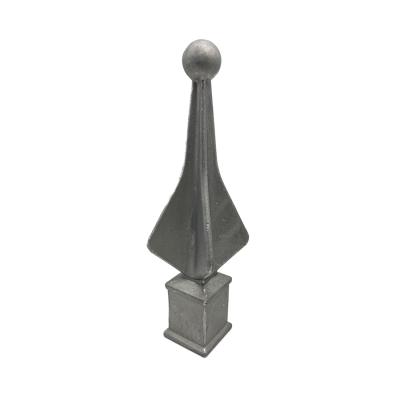 China Celia Hot Sales Easily Assembled Fence Decoration 1 Inch Aluminum Fence Spear Finials Pierce For Home Fence for sale