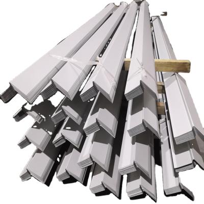 China Steel Structure White Color Corrugated PPGL Drip Edges Counter Flashing for sale