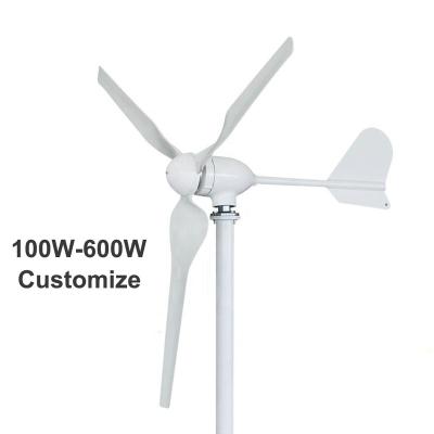 China Small home wind turbine 24v 48v price 100w 200w 300w 400w 1kw wind turbine system OULAN-WT-008 for sale