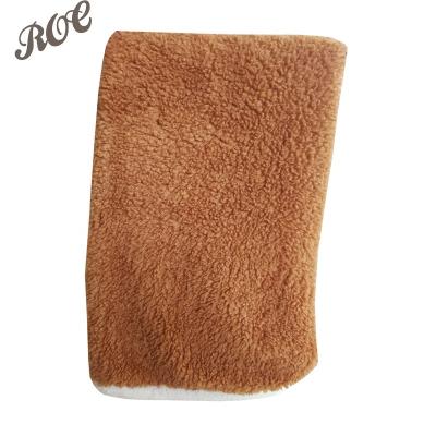 China Anti-pilling teddy bear fur blanket for sale