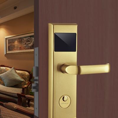 China Durable Digital Security System Lock Card Reader Swipe Door Household Door Locks Factory Key Cards Smart Door Lock for sale