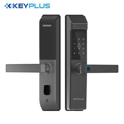 China Office Digital Door Lock Smart Passcode Biometric Fingerprint Home Wood Electronic Door Lock Small for sale