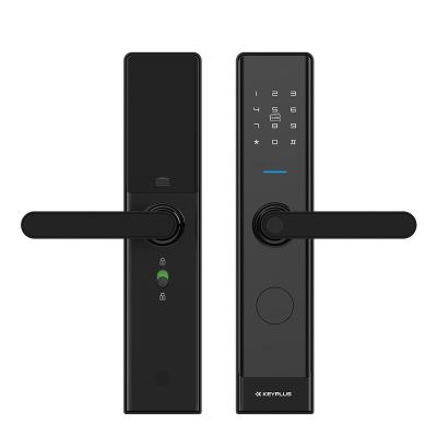 China Wholesale Household Door Locks Fingerprint Digital Wifi Zinc Alloy Blue Tooth Open App Smart Door Lock for sale