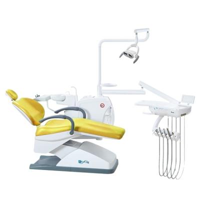 China Hot Sale Cheap Comfortable Dentistry Chair Dental Tray With Wide Dentist Table Chair Portable Dental Unit for sale