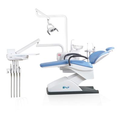 China Dentistry CE and ISO Approved Basic Unit Dental Chair with Glass Cuspidor Dental Chair Replacement Part for sale