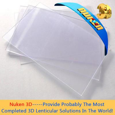 China 3D lenticular sheet high quality eco-friendly LPI for sale