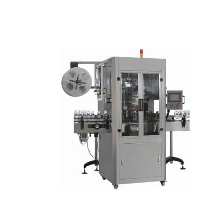 China Hot Sale Quality Price Tagger Production Line Food Automatic Filling Shrink Sleeve Labeling Machine for sale