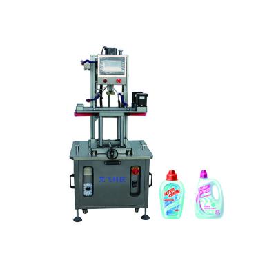 China High Quality Food Plastic Cap Screwing Liquid Soap Screw Capping Machine Online FXZ-4L for sale