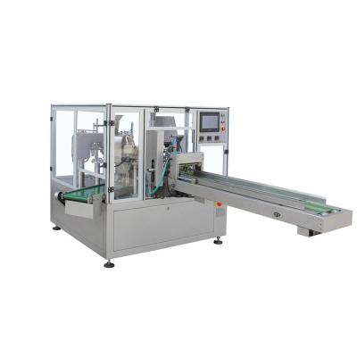 China Food Made In China Top Quality Rotary Food Flow Wrapper Bag Packing Machine for sale