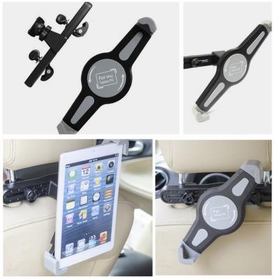 China Strong Universal Car Headrest Tablet Holder , Car Stand For Ipad Mini / Ipad Air 2 for sale