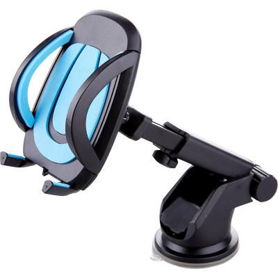 China One Touch Suction Cup Adjustable Car Phone Holder Dashboard Mount 360 Degree Rotating for sale