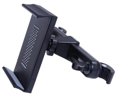 China Plastic Adjustable Universal Tablet Mount Bracket / Tablet Holder For Car Headrest for sale