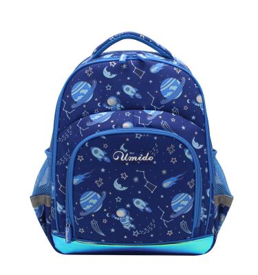 China Waterproof 2022 Waterproof Student Polyester Bookbags School Bags Kids Boy Backpack Girl for sale