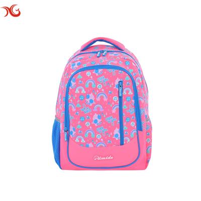 China OEM ODM fashion waterproof kids bags school cartoon pink girl leisure bagpack backpack for sale