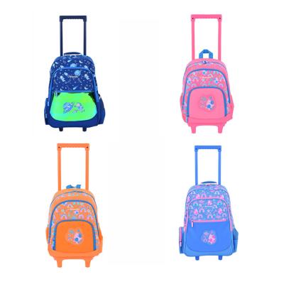 China Amazon Waterproof Hot Selling Custom Design Travel Trolley Kids Luggage School Bags for sale