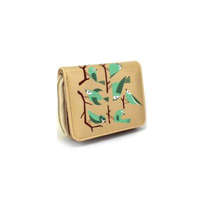 China Multifunctional High Quality Fashion Card Lady Bags Mini Pockets Solid Money Clip Wallet for sale