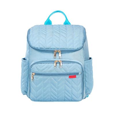 China High Quality Custom Multifunctional Pockets Mom Fashion Diaper Bag Baby Diaper Bag for sale