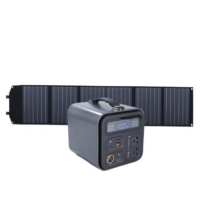 China Hot Selling Universal Model 200W Solar Panel Wireless Charing 500W Charging Portable Power Station For Homes for sale