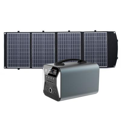 China AC 110V 220V Guangdong Wireless Charging System Safer Outdoor Home Solar Power Station With Solar Panels for sale