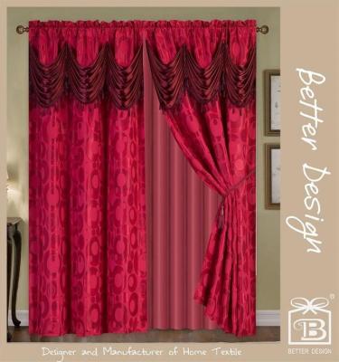 China Blackout Jacquard Curtain Fabric For Curtain, Drapes, Perde, Rideaux, Tenda, Cortines In Cheap Prices for sale