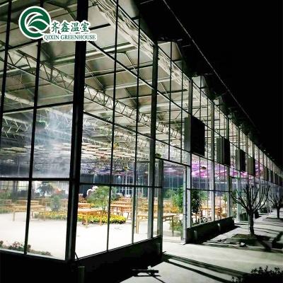 China Multi-Span Agricultural Greenhouses Prefabricated Rain Shelter for Tomato Cultivation for sale