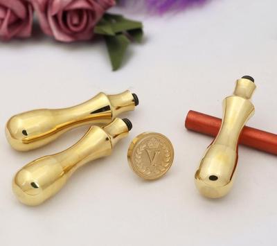 China Popular wedding/valentine/festival/DIY metal handle Sellos wax seal copper stamp for sale