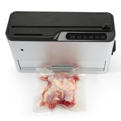 China Commercial VACUUM SEALER AUTOMATIC FOOD SEALER FOR FOOD SEALER WITH CUTTER for sale