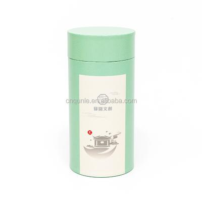 China Recyclable High Quality Flat Edge Cardboard Paper Tube Bath Cosmetic Bomb Mask Round Box Packaging Cylinder for sale