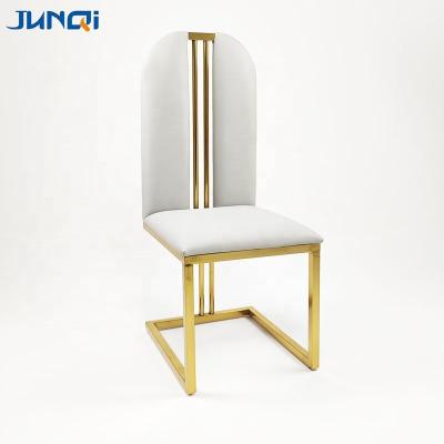 China Junqi Slipcovered Hotel Dining Table and Chairs for Restaurant and Bars Chairs for Restaurants and Cafe Restaurant Furniture Chair for sale