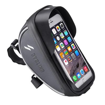 China High Quality Outdoor Recycling Pocket Handlebar Bicycle Phone Waterproof Recycling Bag for sale