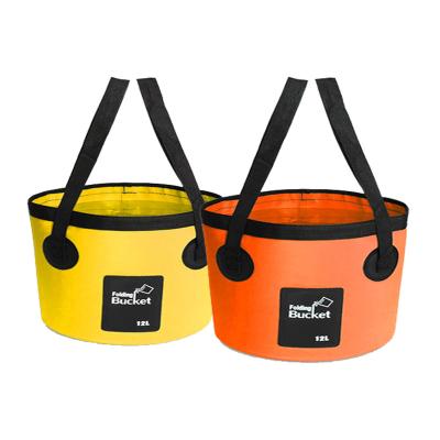 China Outdoor Accessories Horse Rubber Water Bucket Insulated Water Buckets Folding Water Bucket for sale