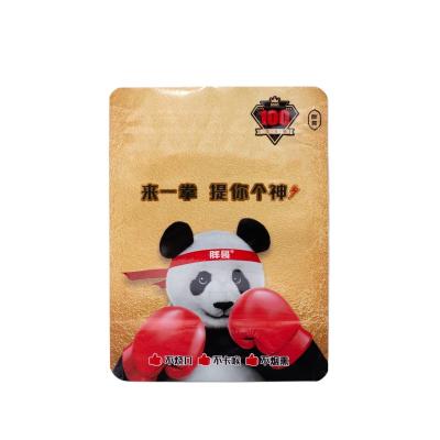 China Recyclable Custom Plastic Food Bag Packaging Wholesale Custom Logo 3 Sides Pouch Vacuum Fast Food Plastic Package for sale