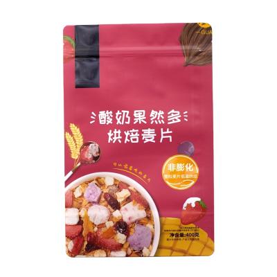 China Recyclable Wholesale Logo Plastic Food Bags For Boutique Zipper Pouch Custom Plastic for sale