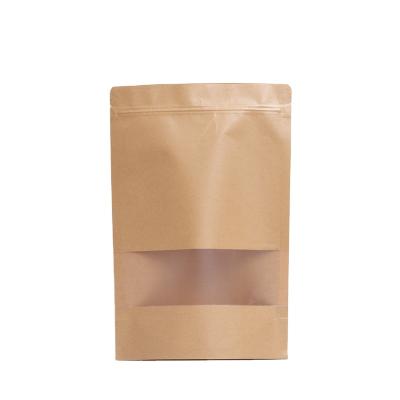 China 2021 Recyclable Hot Selling Custom Cake and Fast Food Logo Printed Kraft Paper For Packaging Bag for sale