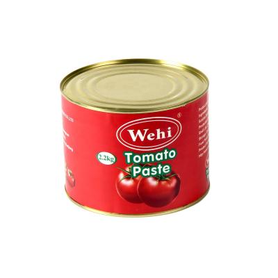 China 2.2kg Hard Open Halal Meat Certified Organic Canned Tomato Sauce For Dubai NO for sale