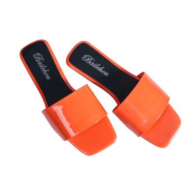 China Factory direct sale breathable designs PU shoes breathable ladies slippers and sandals for sale