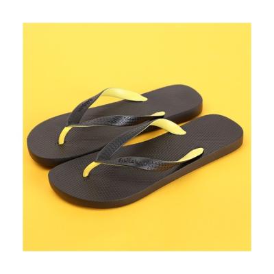 China Newest Fashion Breathable Colorful Beach Band Cheap Wholesale Flip Flops With Latest Strap In Two Colors Sandals for sale