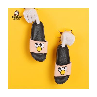 China New Breathable Flat Slippers Women PVC Casual Shoes OEM Cartoon Slides Women Sandals Girls Shoes for sale