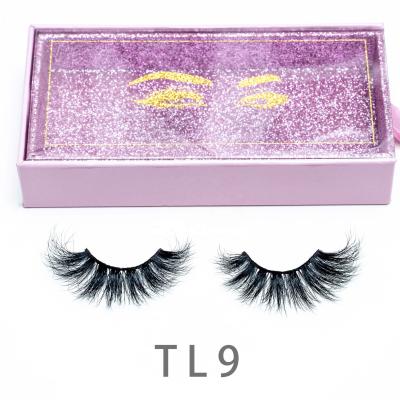 China Natural mink lashes fluffy mink eyelashes and mink eyelashes packging for sale