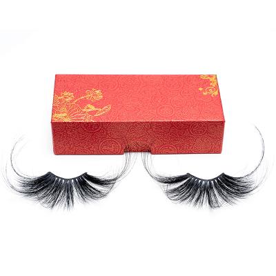 China 100% Real Mink 5D Private Label Eyelash Natural Black Mink Lashes Natural Fluffy Wholesale Lashes Fur Lashes for sale