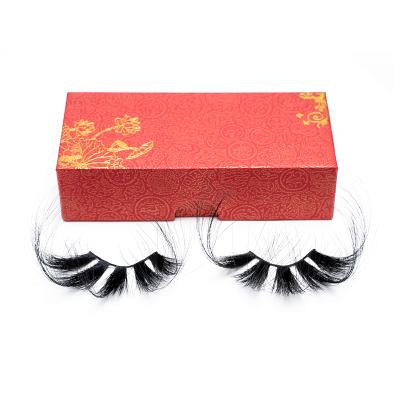 China Seller Simplicity Natural Fluffy Eyelash 100% Modern 5d Mink Fur Lashes Real Made In China for sale