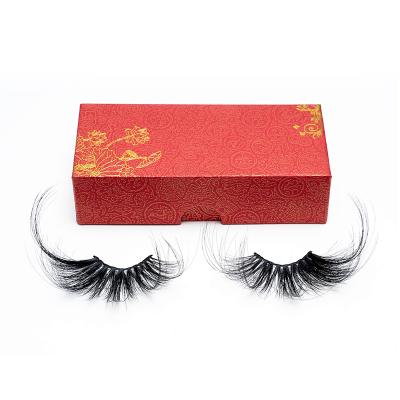 China Natural Design Private Label Eyelash Vendor 70mm Fluffy Classic False 5D Mink Eyelashes for sale