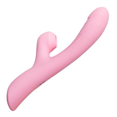 China Strong Vibration Female Clitoris Massage Electric Vibrator USB Sucking Filling Head Heating Masturbation New for sale