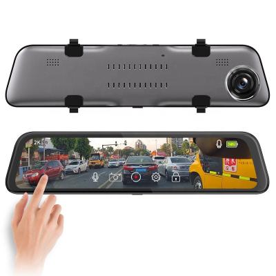 China NIGHT VISION Popular 12 Inch Screen 2K Recorder with GPS and WiFi Dual Camera Car DVR in Car Black Box Dash Cam for sale