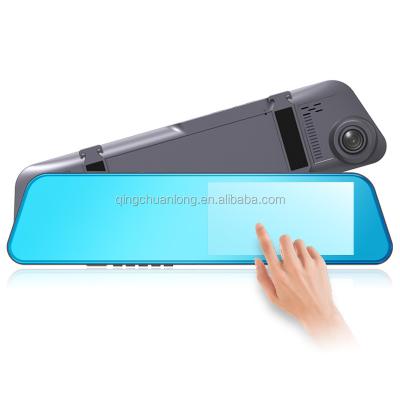 China New Rearview Mirror 2021 FHD Ultra-thin Car Camer Video Dash Cam 5 Inch Touch Screen Single Lens FHD Driving Recorder for sale