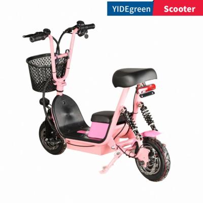 China Small Body+Big Power Folding Electric Bikes For Men And Women Driving Mini Small Portable Lithium Scooters for sale